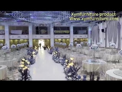 Modello diserbante all'aperto di Peocock di colore della sedia di stile della resina della sedia nordica di Chiavari chiaro